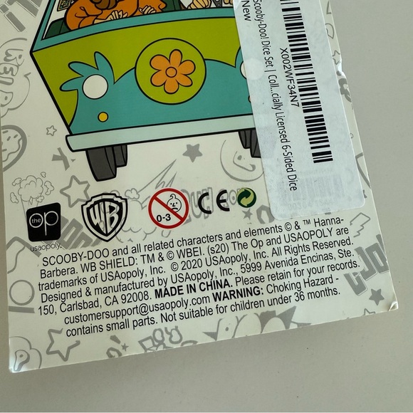 Scooby-Doo Dice Set - Picture 4 of 4